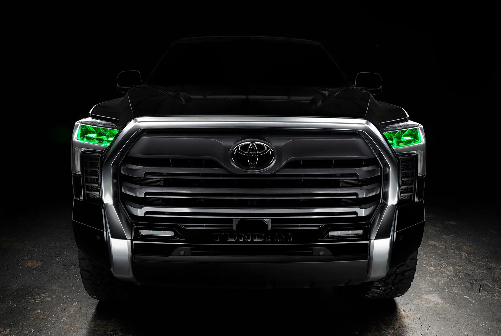 ORACLE Lighting 2022  Toyota Tundra ColorSHIFT RGB Demon Eye Headlight Upgrade Kit