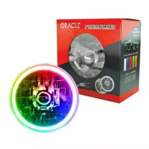 ORACLE Pre-Installed 7" H6024/PAR56 Sealed Beam Halo - ColorSHIFT 6905-333