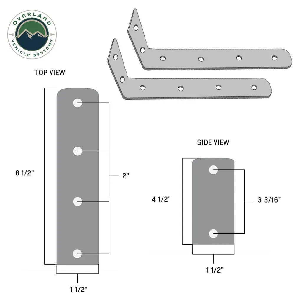 Overland Vehicle Systems Nomadic 180 LTE 180 Degree Awning