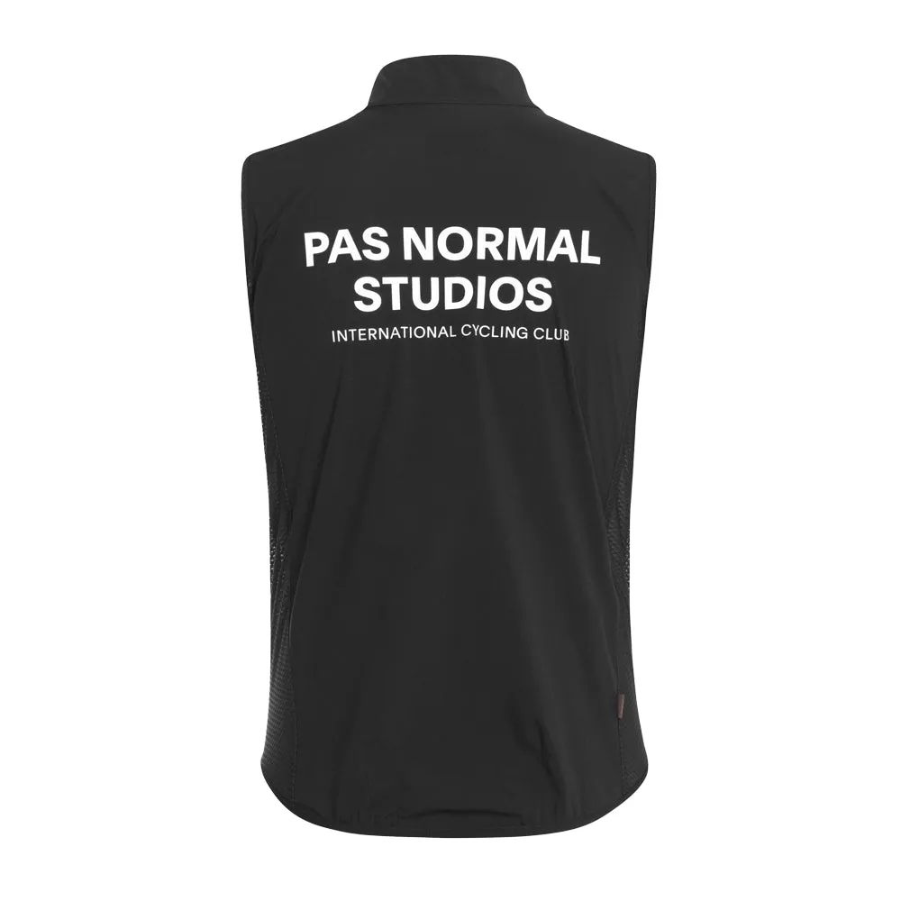 PAS NORMAL STUDIOS  Mechanism Stow Away Gilet - Black