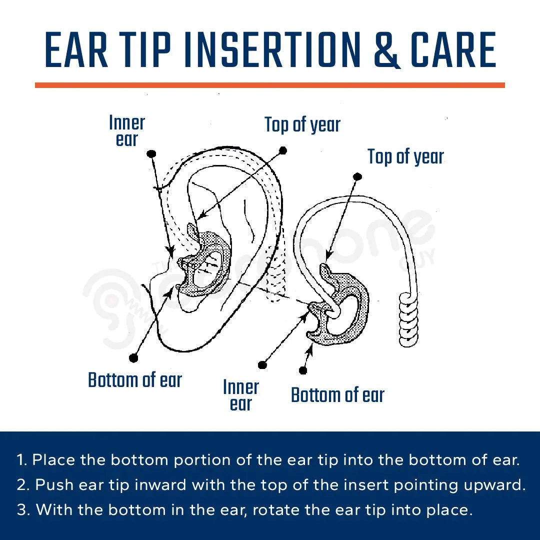 PCL Soundwaves Ultralight Premium Earpiece All in One 3.5mm