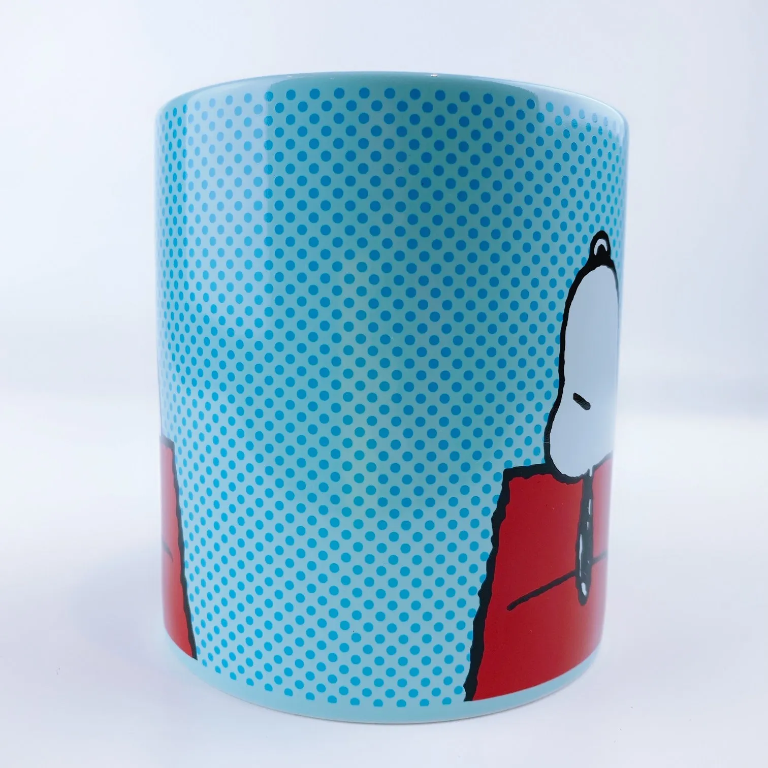 Peanuts Snoopy & Woodstock On Red Dog House Mug 20 oz