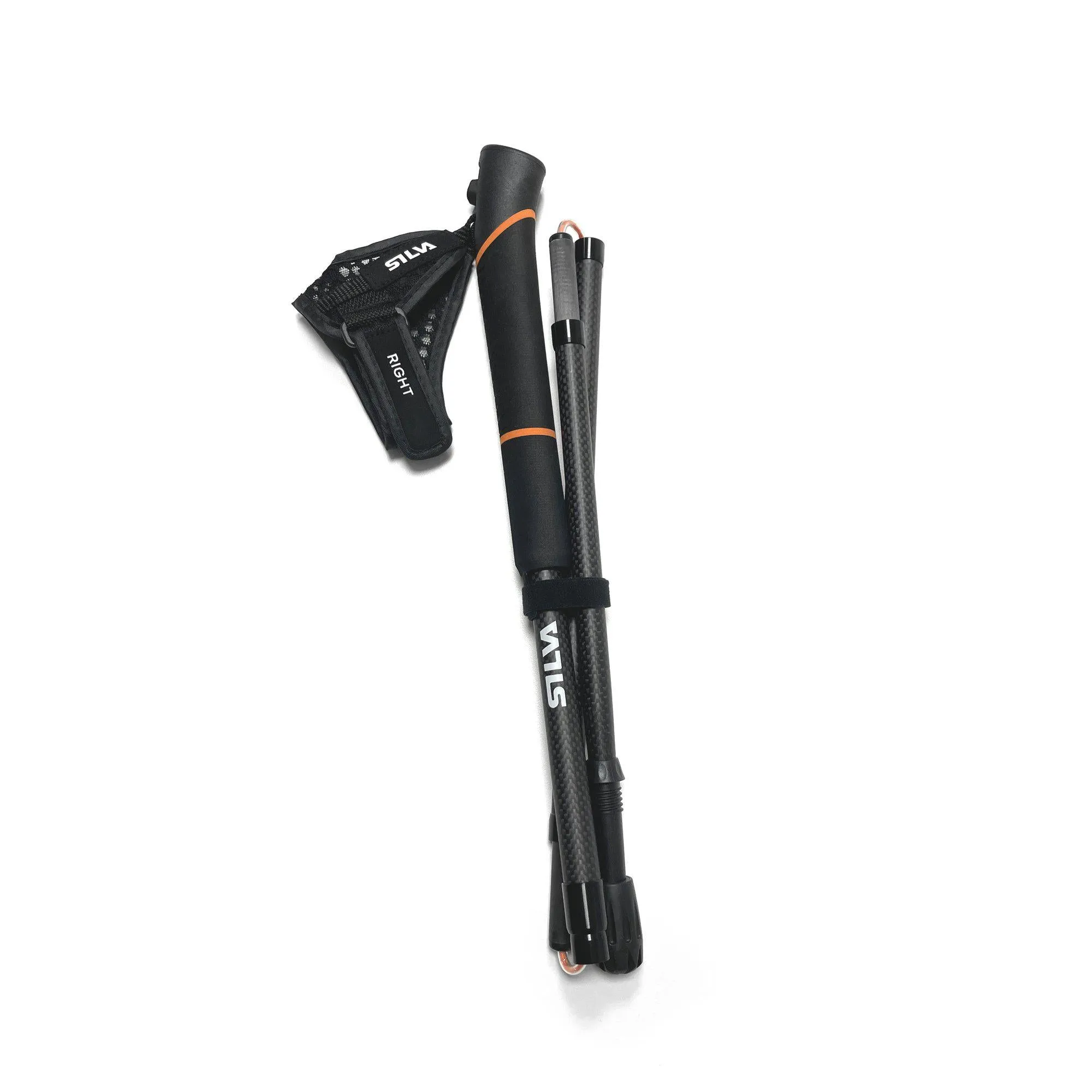 Running poles carbon 125 cm