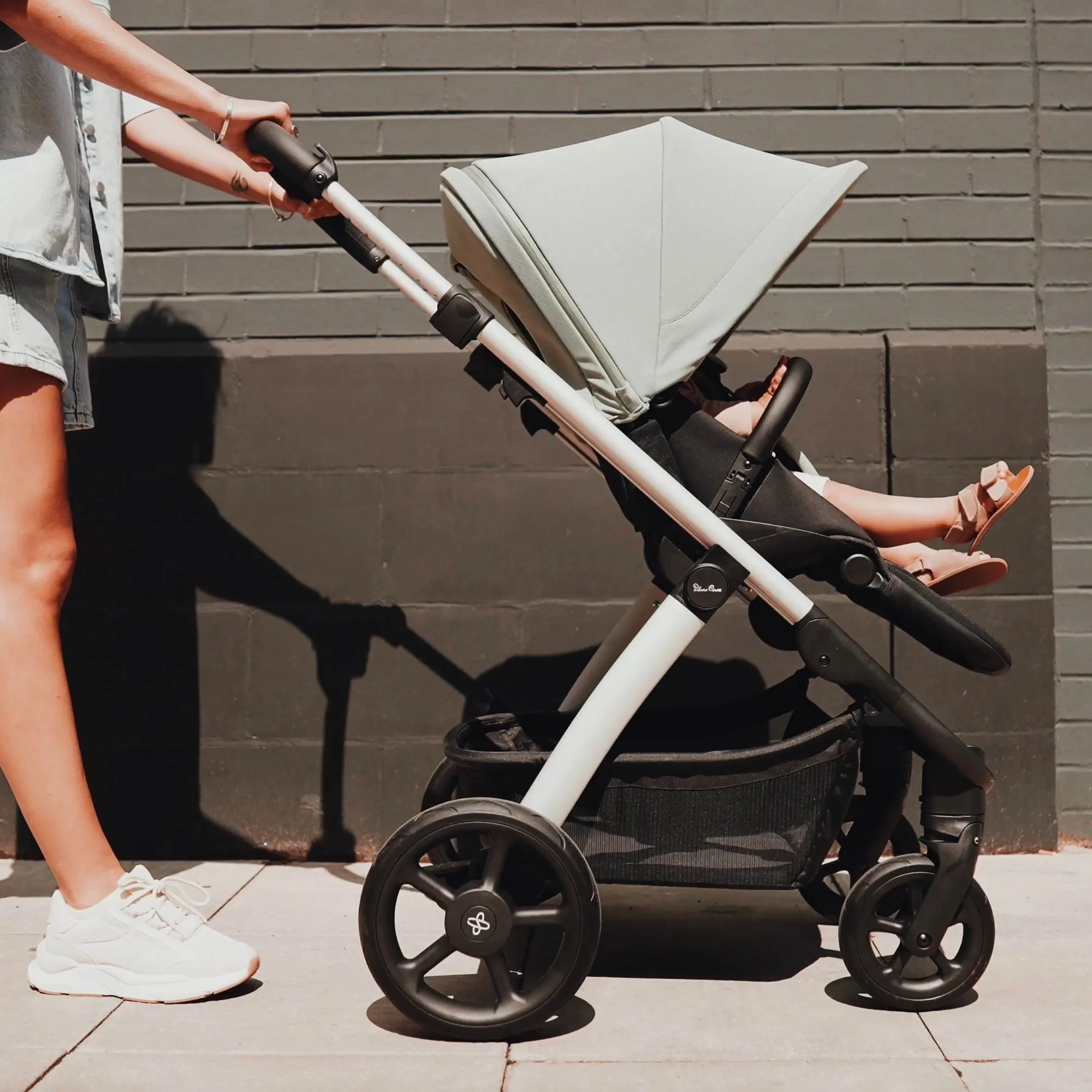 Silver Cross Tide Pram - Sage