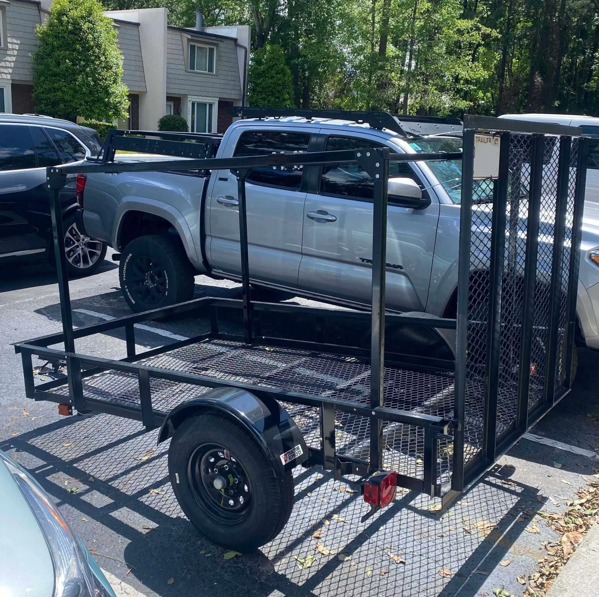 Trailer Rack Kits Complete Dinoot Utility Trailer Rack Kit