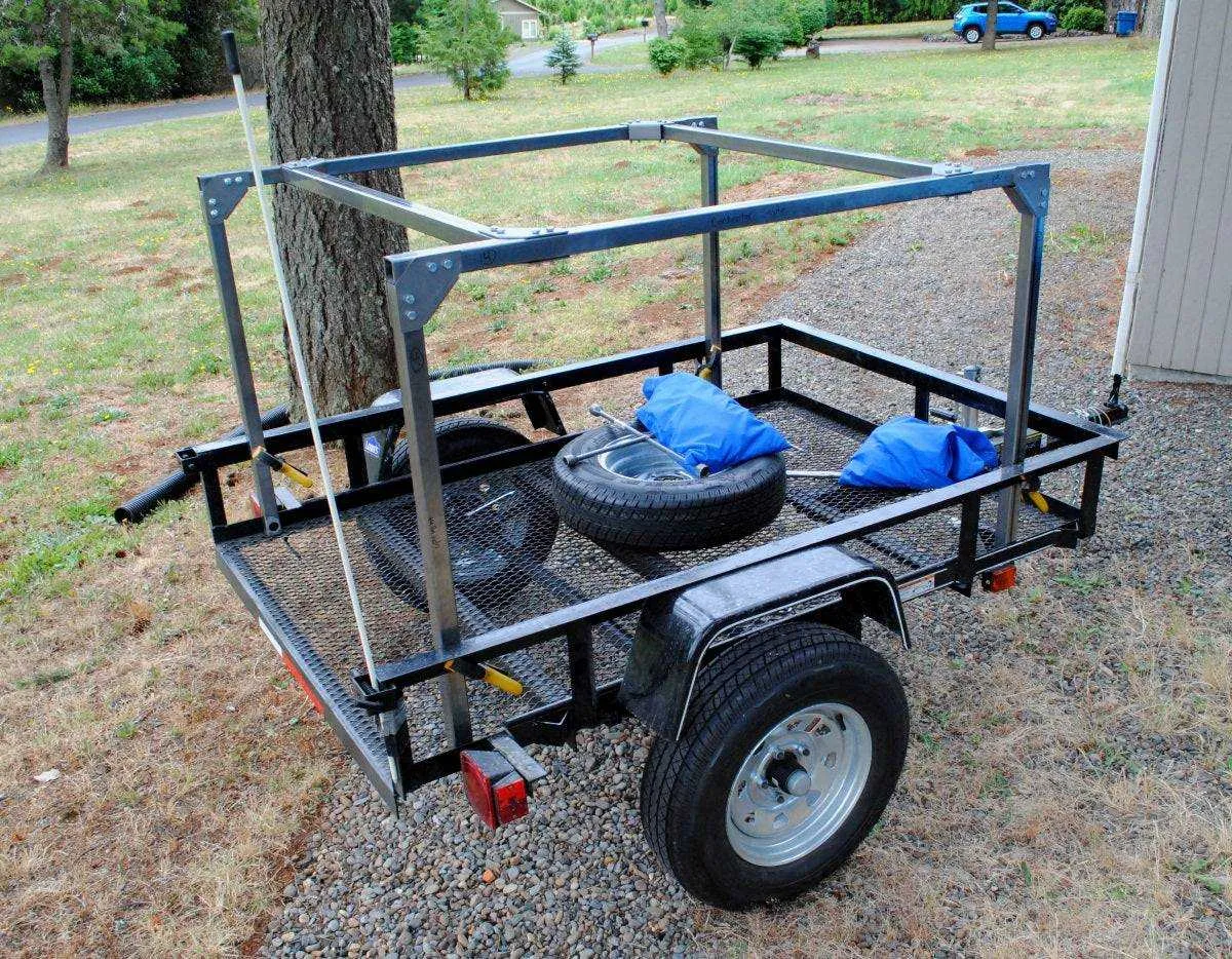 Trailer Rack Kits Complete Dinoot Utility Trailer Rack Kit