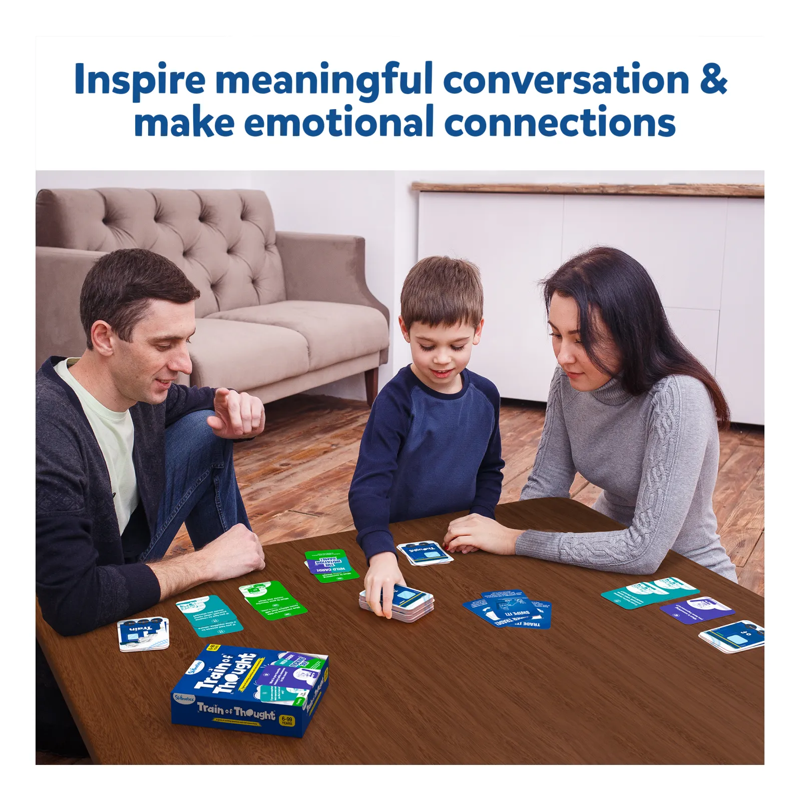 Train of Thought | Family conversation starters (ages 6 )