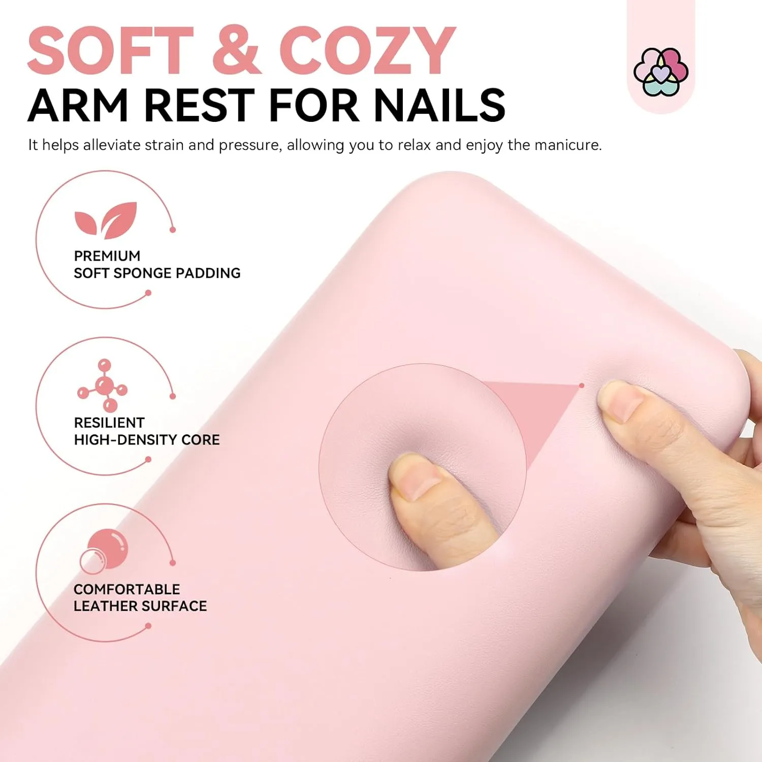 [US ONLY]Professional Arm Rest Cushion for Nail Technicians